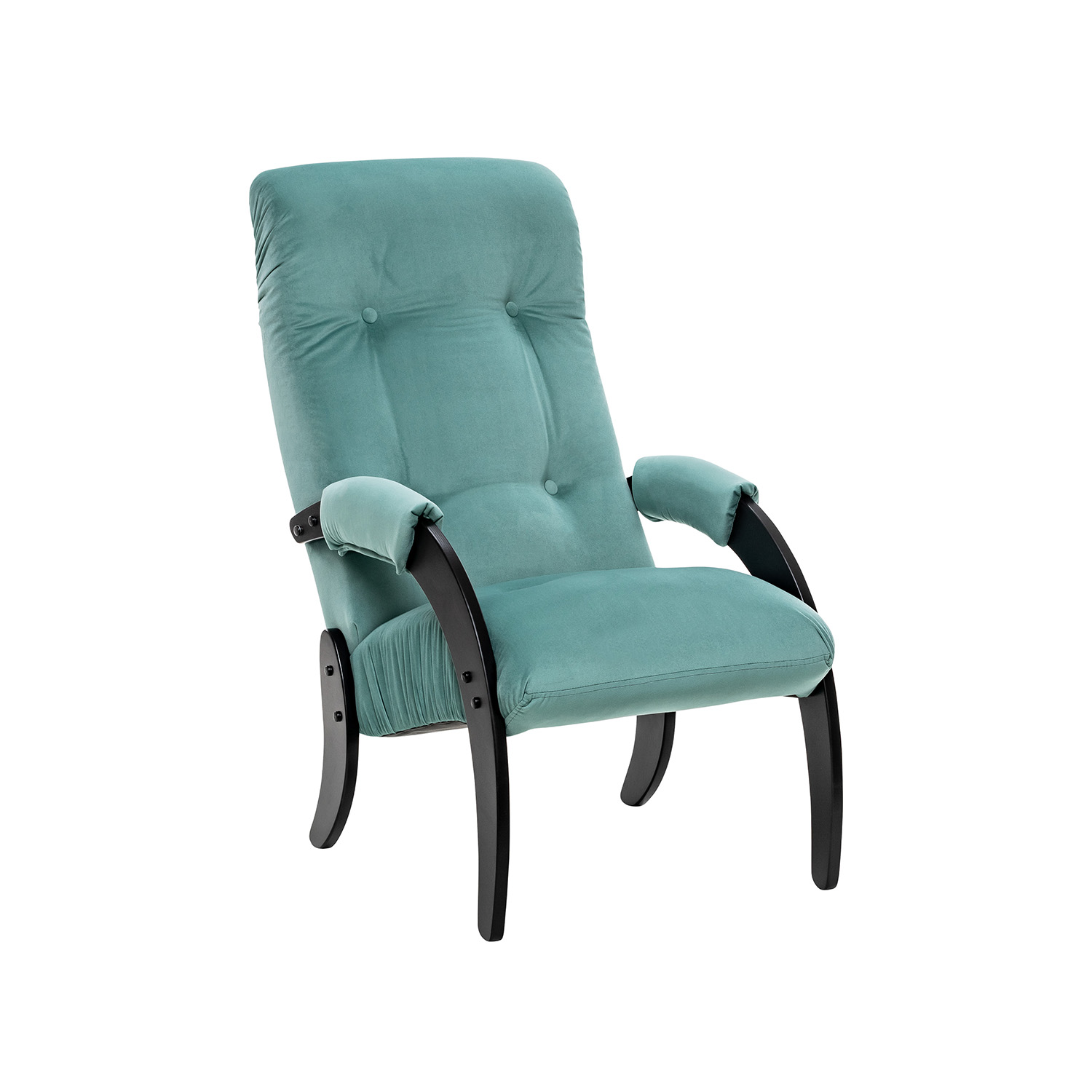 Кресло для отдыха Модель 61 Венге, ткань V 43